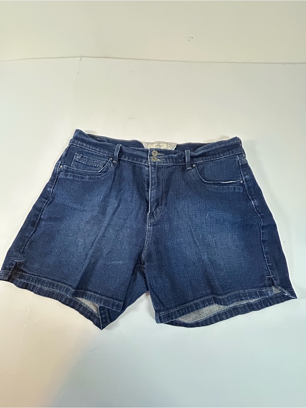 Levi's Dark Blue Denim Relaxed Fit Denim Shorts